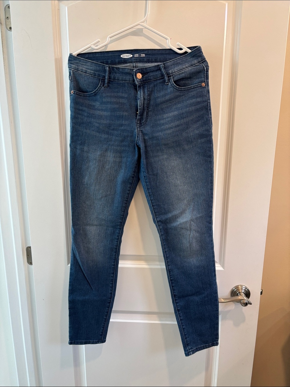 Old Navy Dark Blue Skinny Jeans